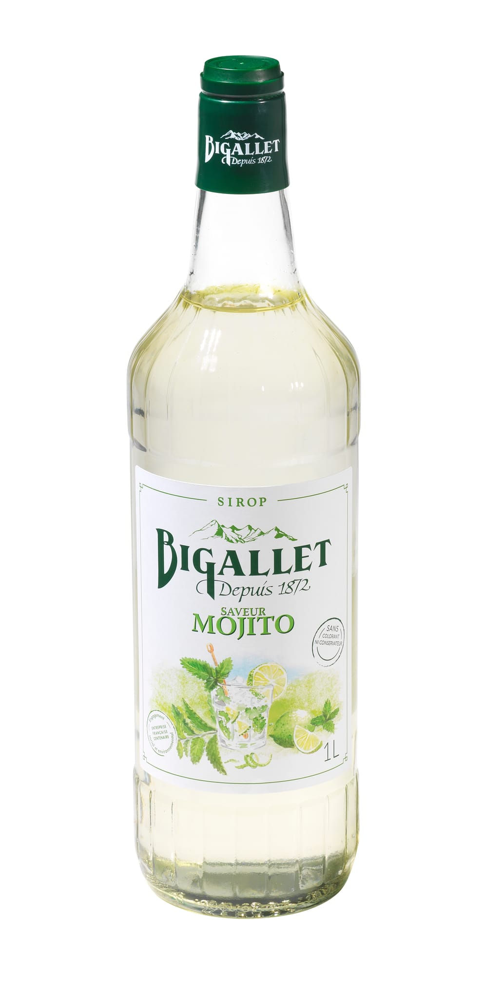 Sirop mojito bigallet 1 L (1 btl)