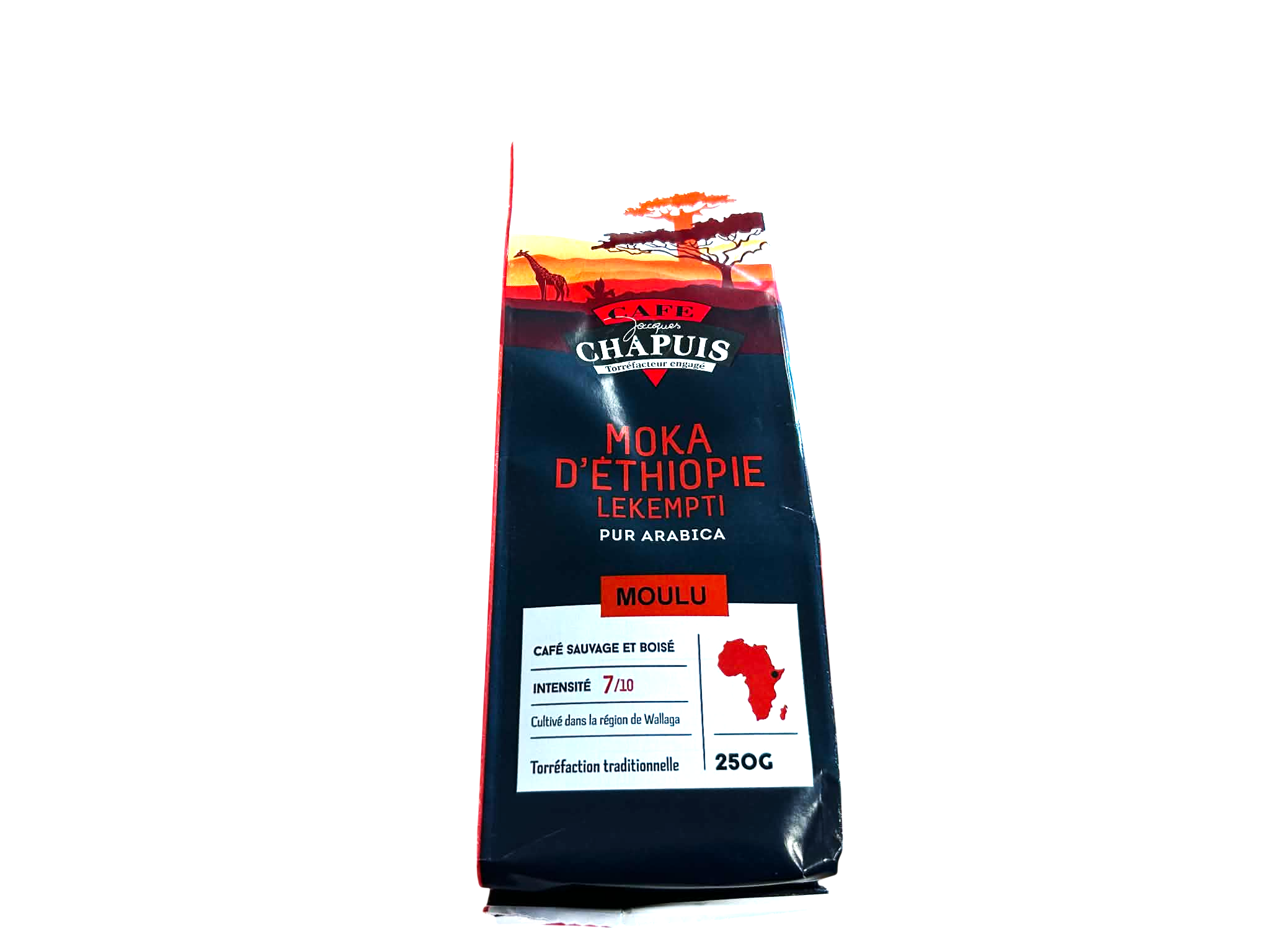 Moka bio d'ethiopie moulu 250 Gr (1 pce)