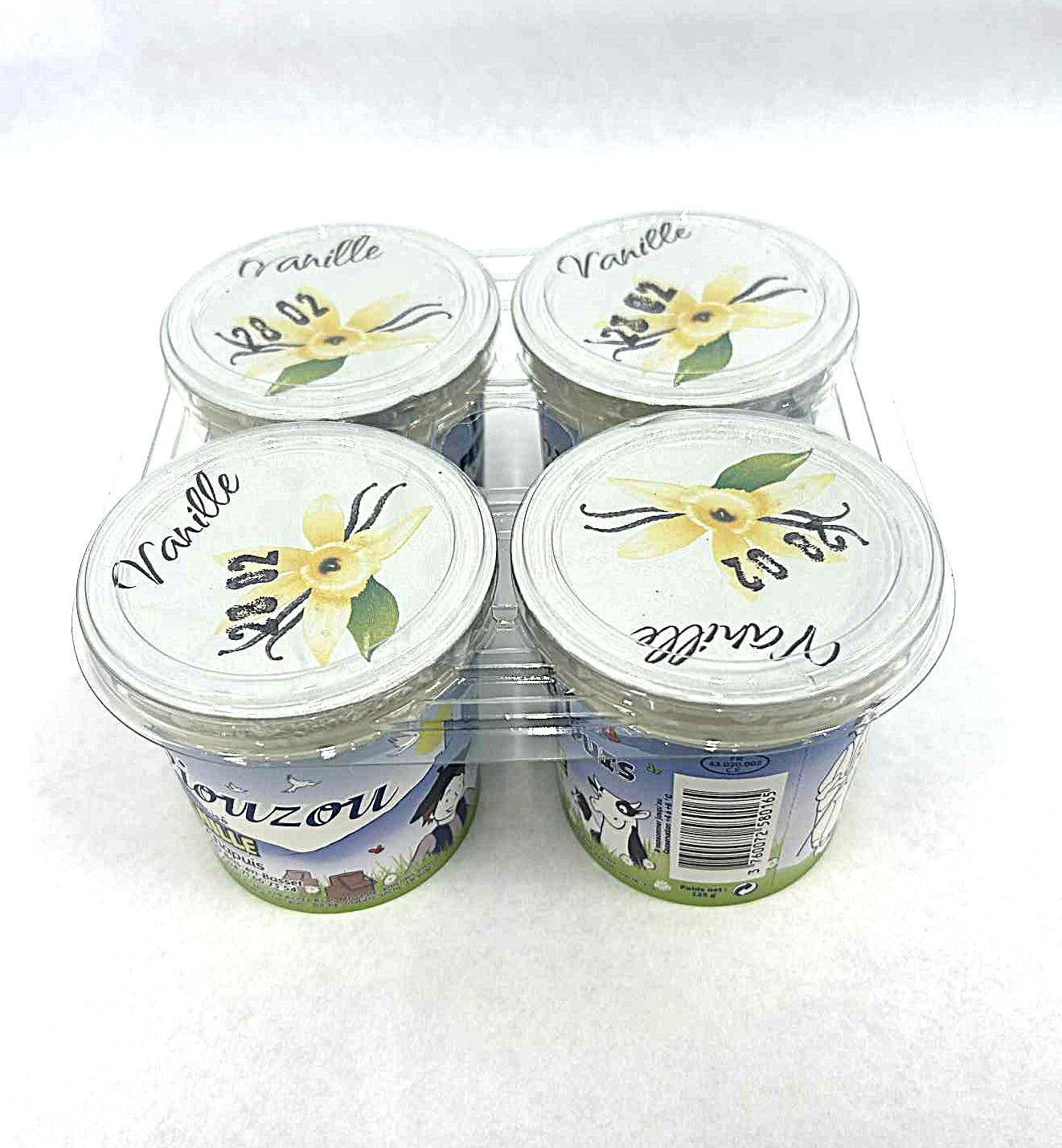 Piouzou vanille x4 400 Gr (1 lot)