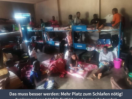 Schlafsaalbau beginnt!