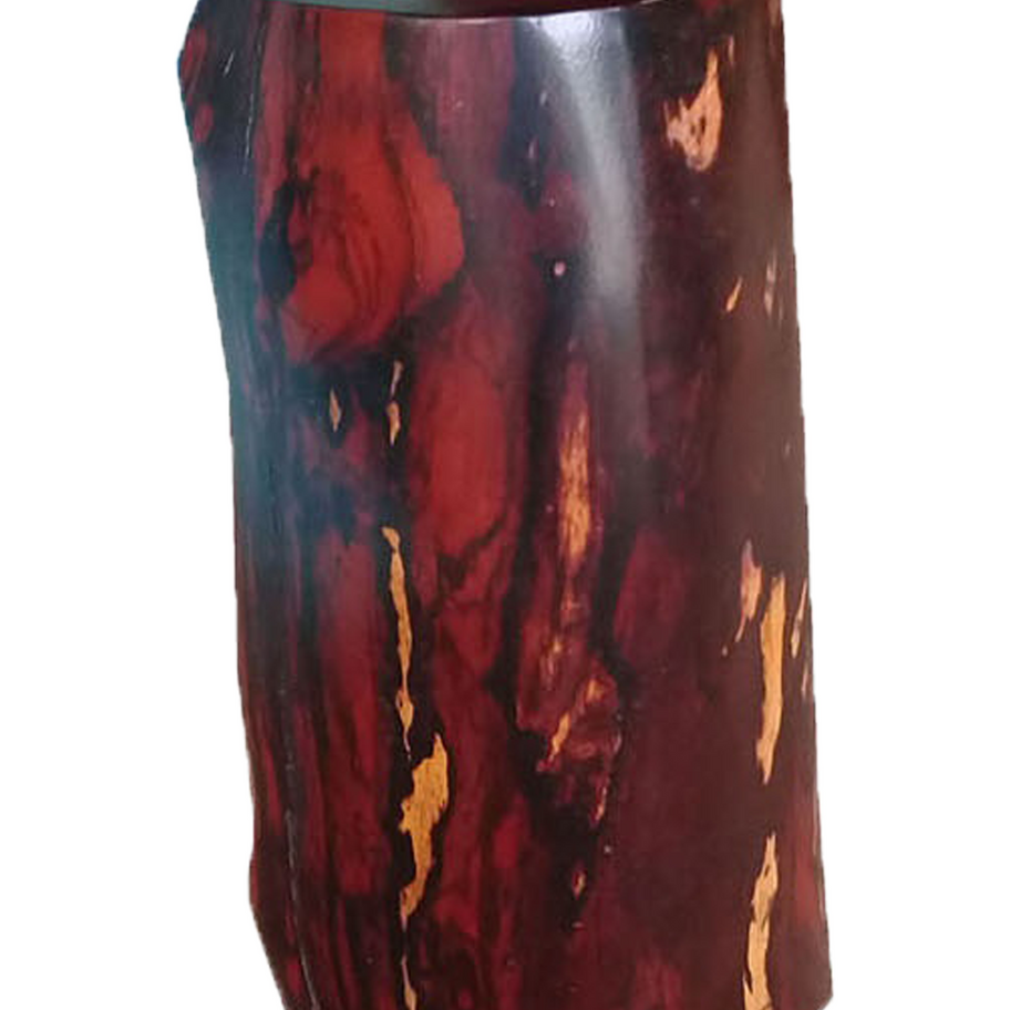 Decorative wooden container, Sanded Spanish Cedar Veneer 1/4″ thick – 10 Square Feet, with rich, reddish-brown wood grain.