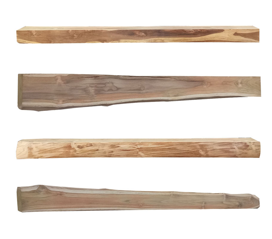 Four wooden Cocobolo King Pen Blanks displayed horizontally; Diamond Tropical Hardwoods.