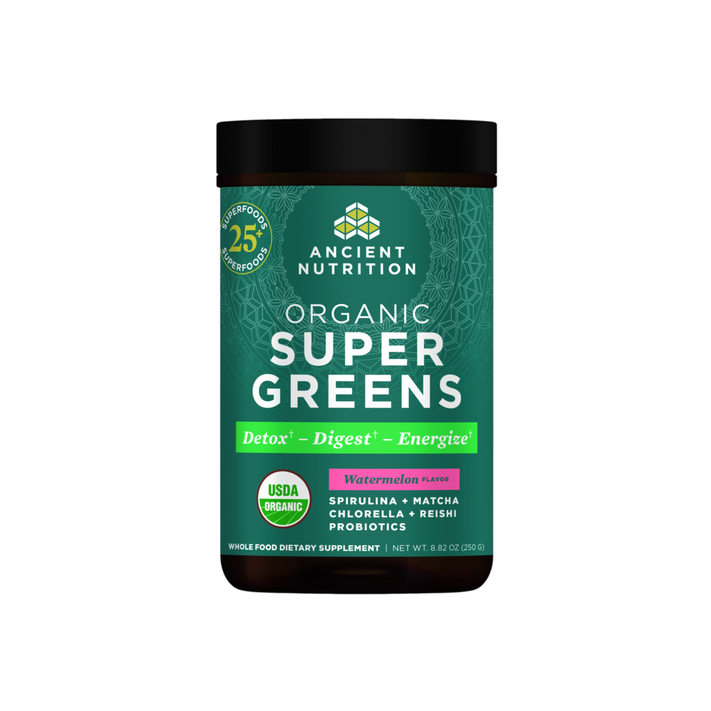 Ancient Nutrition Super greens watermelon