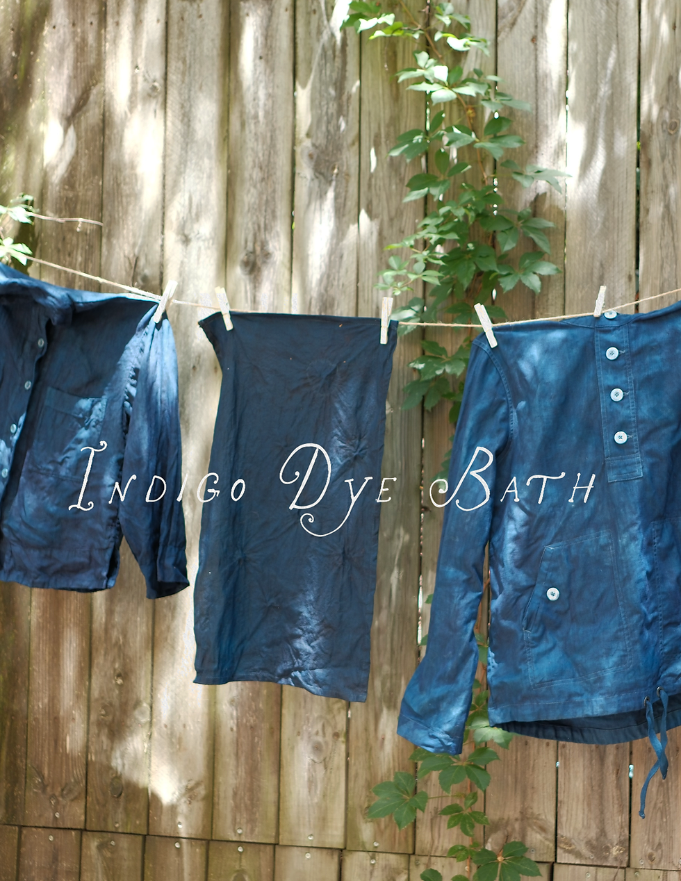 Community Indigo Dye Bath