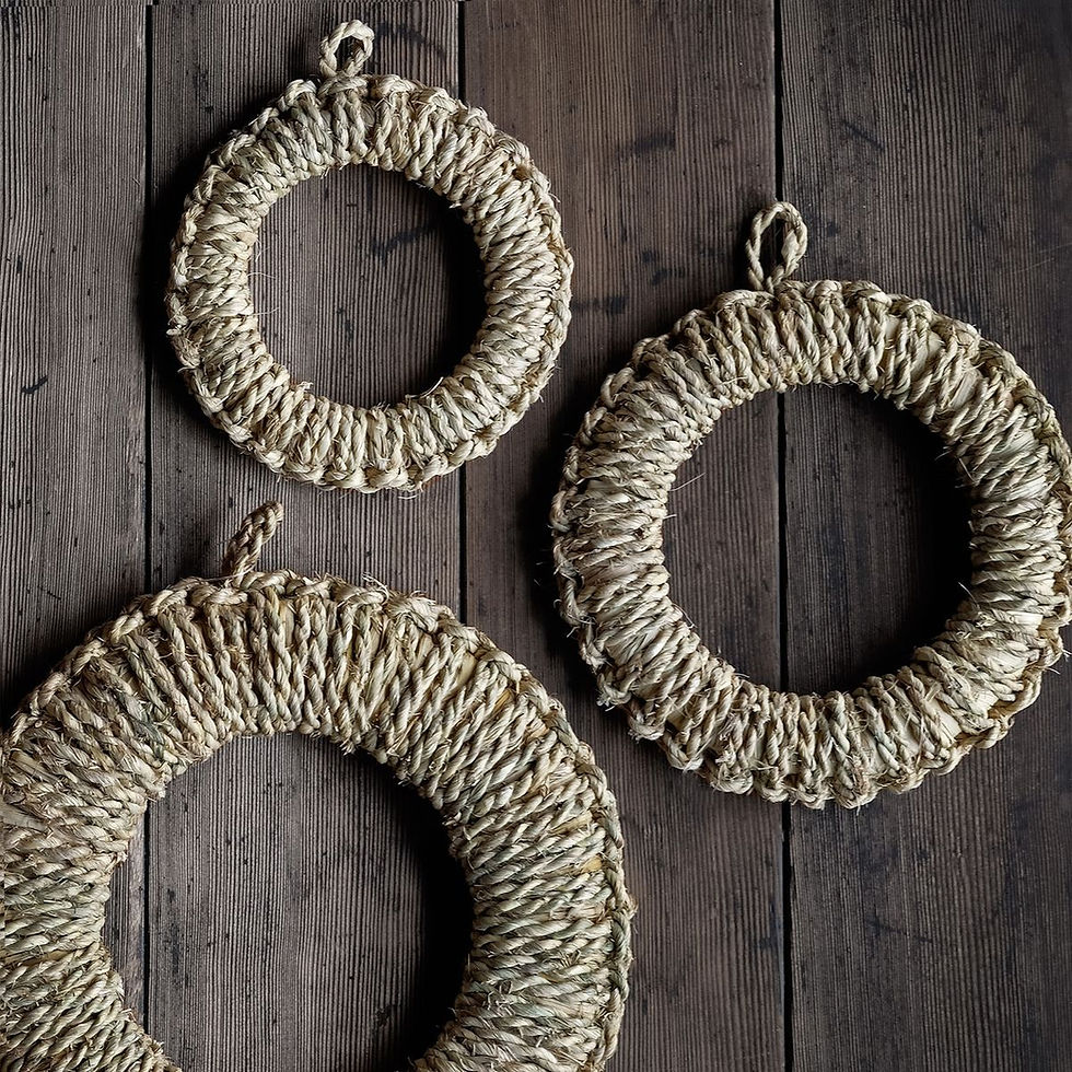 Woven Grass Trivets