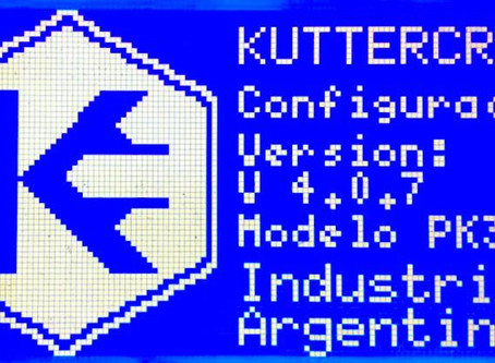 Mejoras en Firmware Kuttercraft 4.0.7