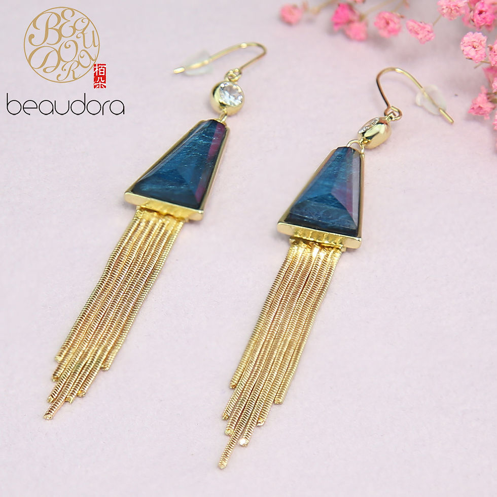 Thumbnail: Art Design Dangling Earrings