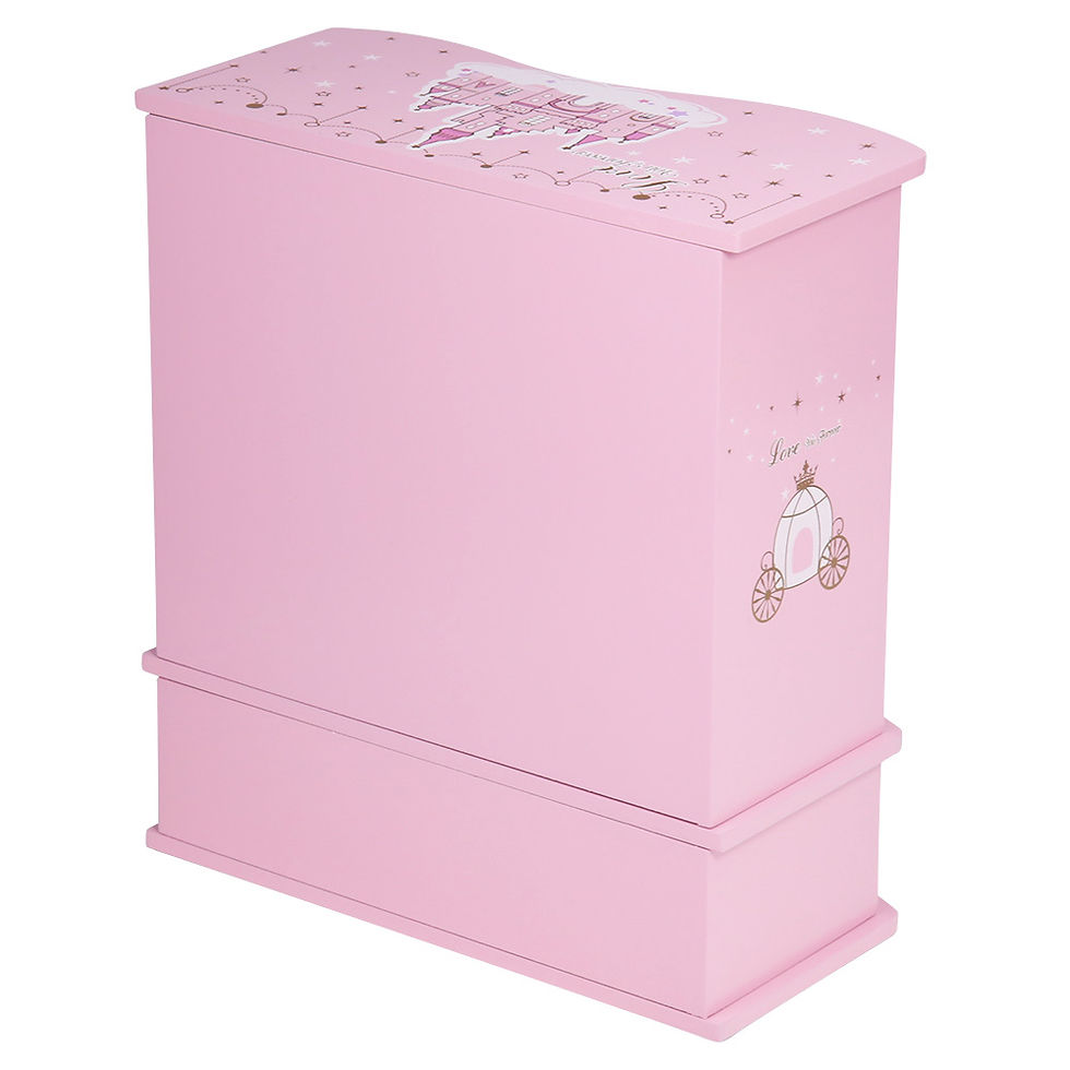 Thumbnail: BEAUDORA Jewelry Box Pink Dream Castle Jewellery Organizer