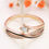 Thumbnail: Cross Line Star Design Fashion Finger Ring