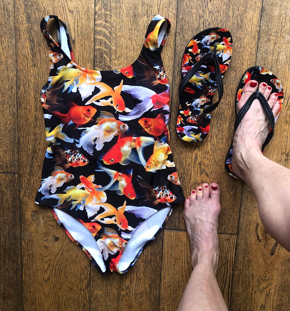 Thumbnail: Goldfish One-Piece Swimsuit