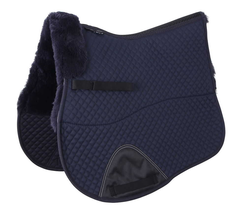 Thumbnail: CAVALLINO SQUARE GP  LAMBSWOOL SADDLECLOTH