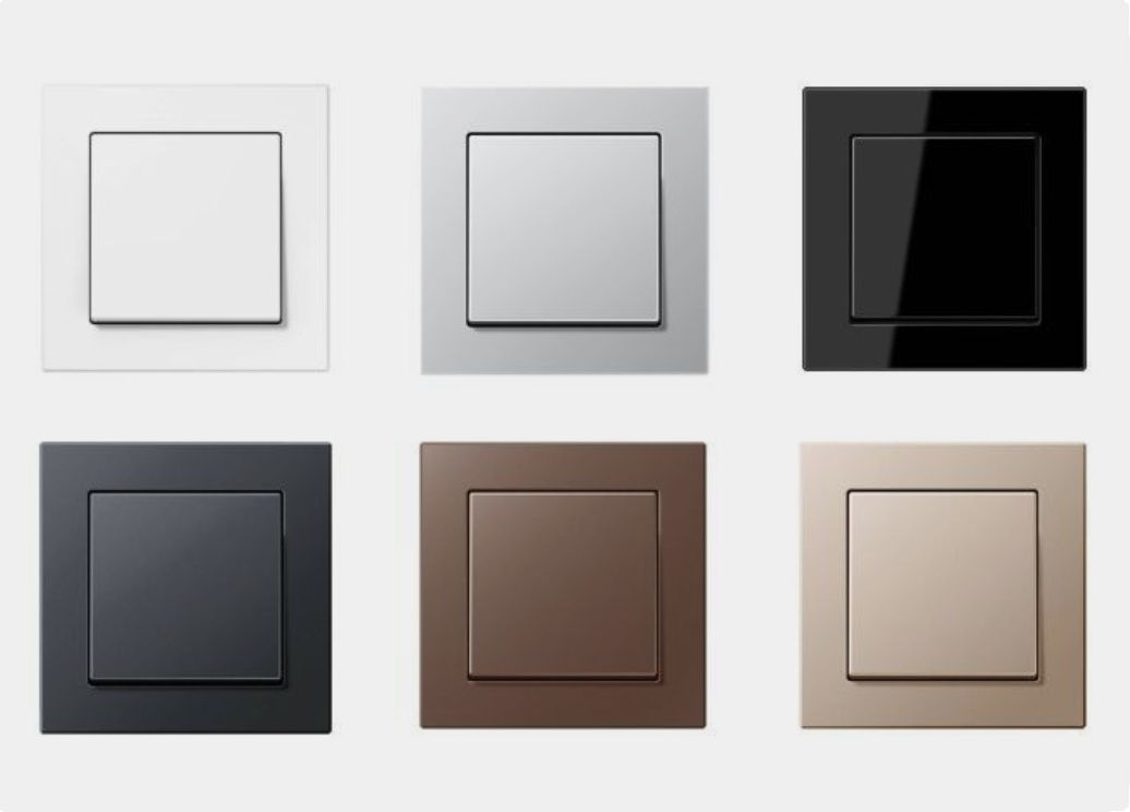 Выключатели Jung серии A creation пластик - Elman