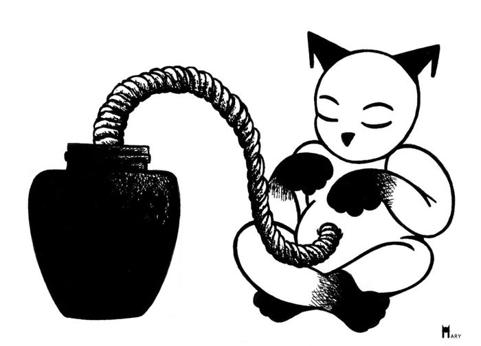 INKTOBER 22 - BUTTON