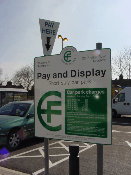 Car Park Sign