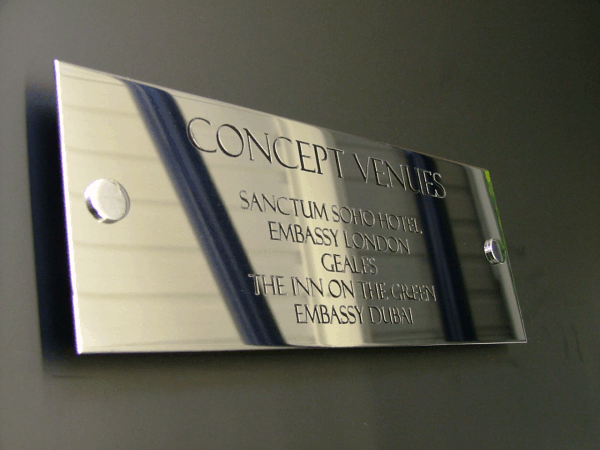 Engraved Signs