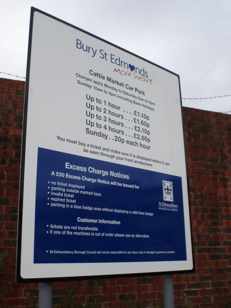 Car Park Sign