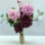 Crepe Paper Karma Dahlia Bouquet