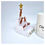 Thumbnail: Vizsla Christmas Tree 3D Box Card Side 1