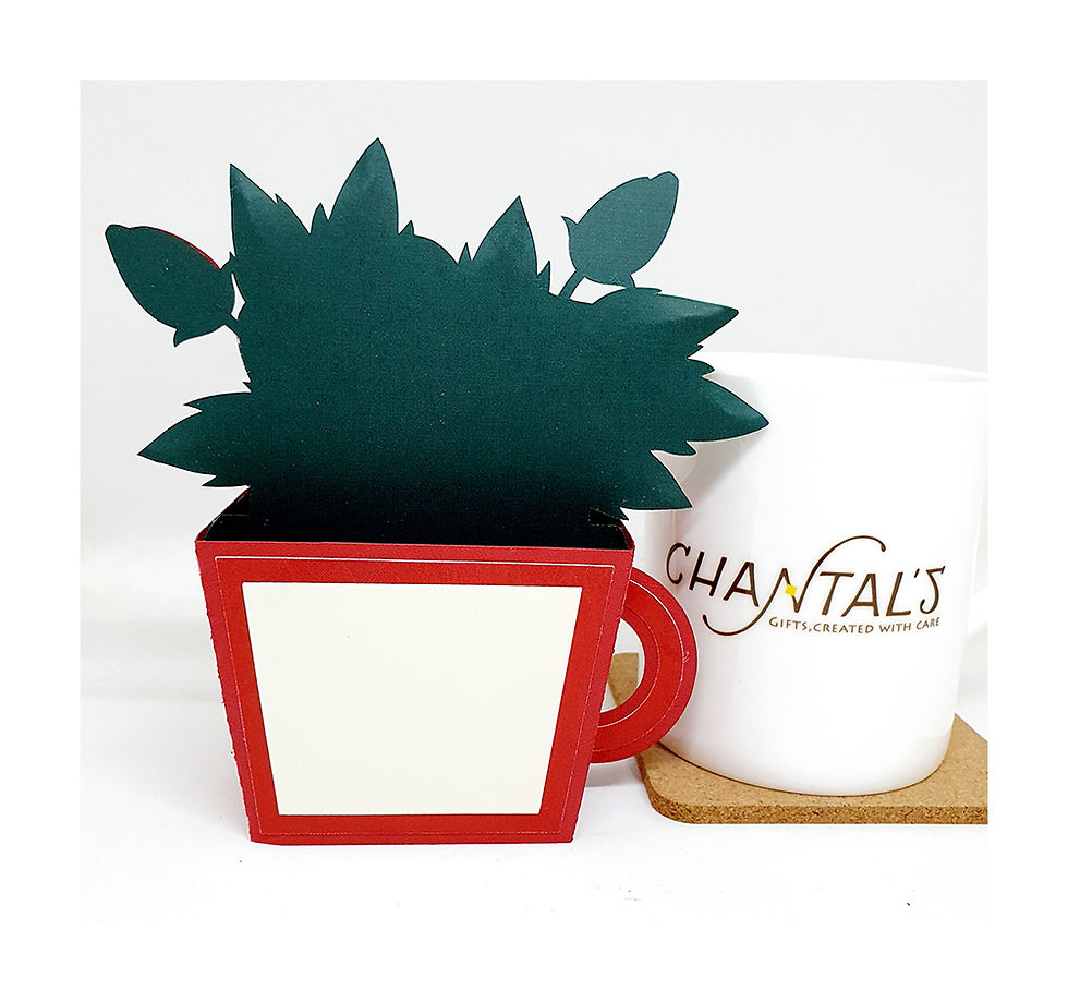 Thumbnail: Teacup full of Roses 3D Box Card Back