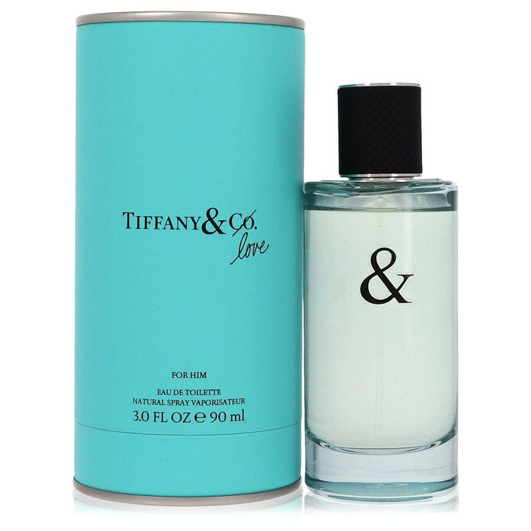 Tiffany & Love - 3 oz Eau De Toilette Spray (Men)