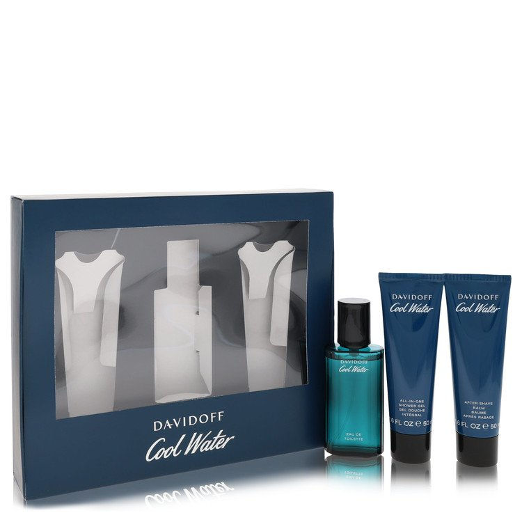 Cool Water - Gift Set - 1.4 oz Eau De Toilette Spray +1.7 oz After Shave… (Men)