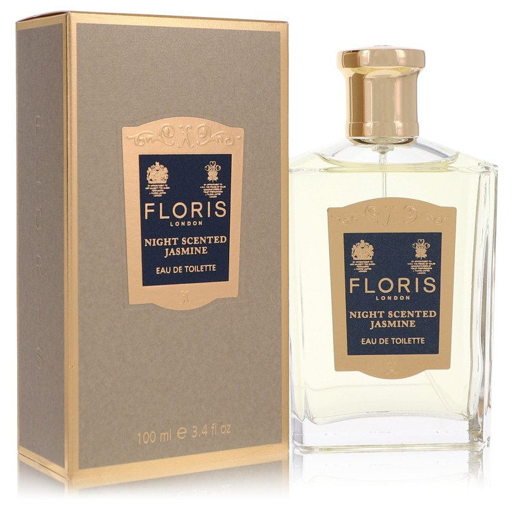 Floris Night Scented Jasmine - 3.4 oz Eau De Toilette Spray (Women)