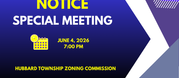 SPECIAL MEETING - JUNE 4