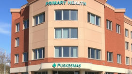 Puskesmas building created by AI