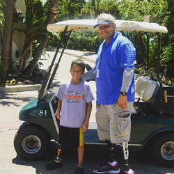 Shout out new friend David who stopped and chatted with us while we were on vacation