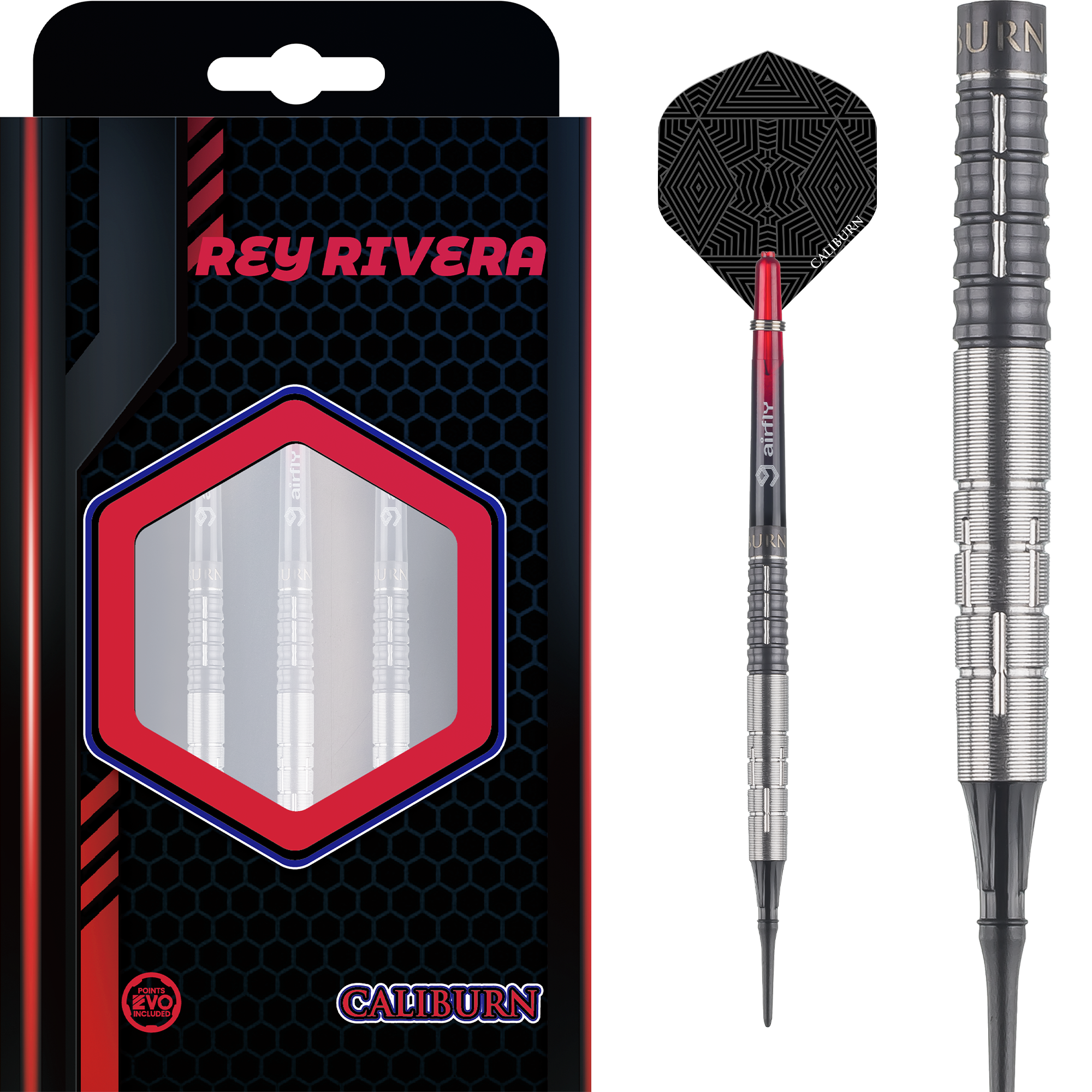 CALIBURN Players Rey Rivera 90% soft tip
