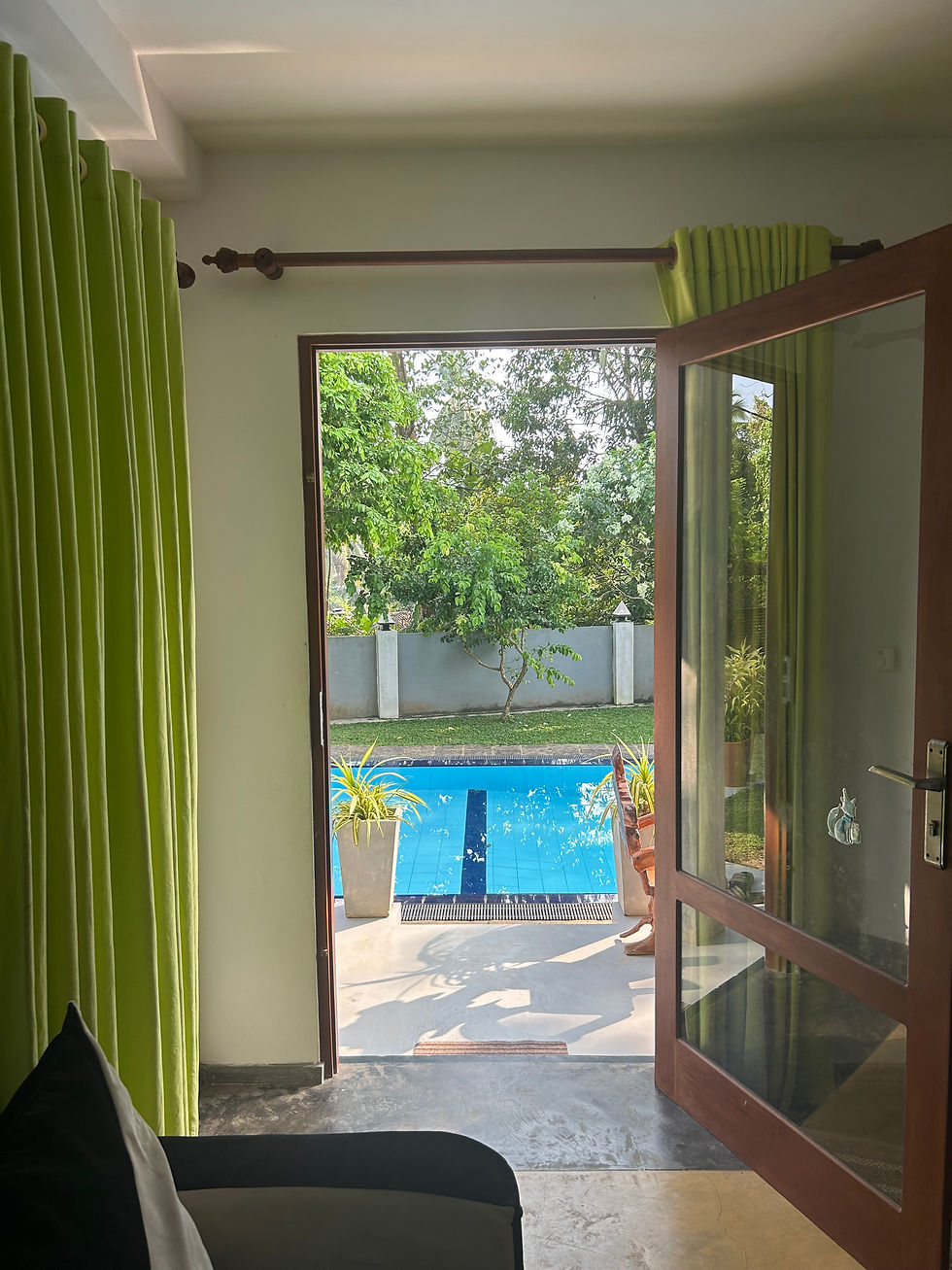 Downstairs Pool View