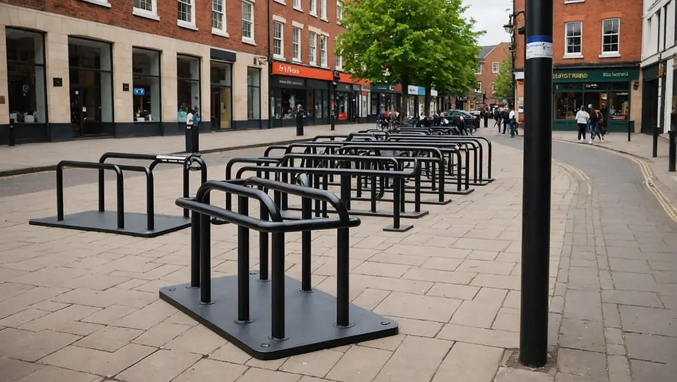How Does the Sheffield Cycle Stand Base Mounted Deliver Stylish and Secure Bike Parking Solutions?