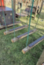 Repairs and maintenance of outdoor playground swings in Devon