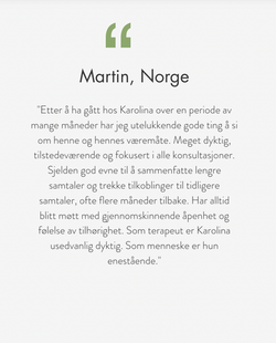 Martin Testimonial