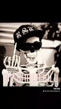 Thumbnail: RSK BLACK & RED with Reverse Brim Print | Flex Fit Hat | Snap Back 
