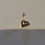 Thumbnail: Clou de nez cœur plaqué or 14K 