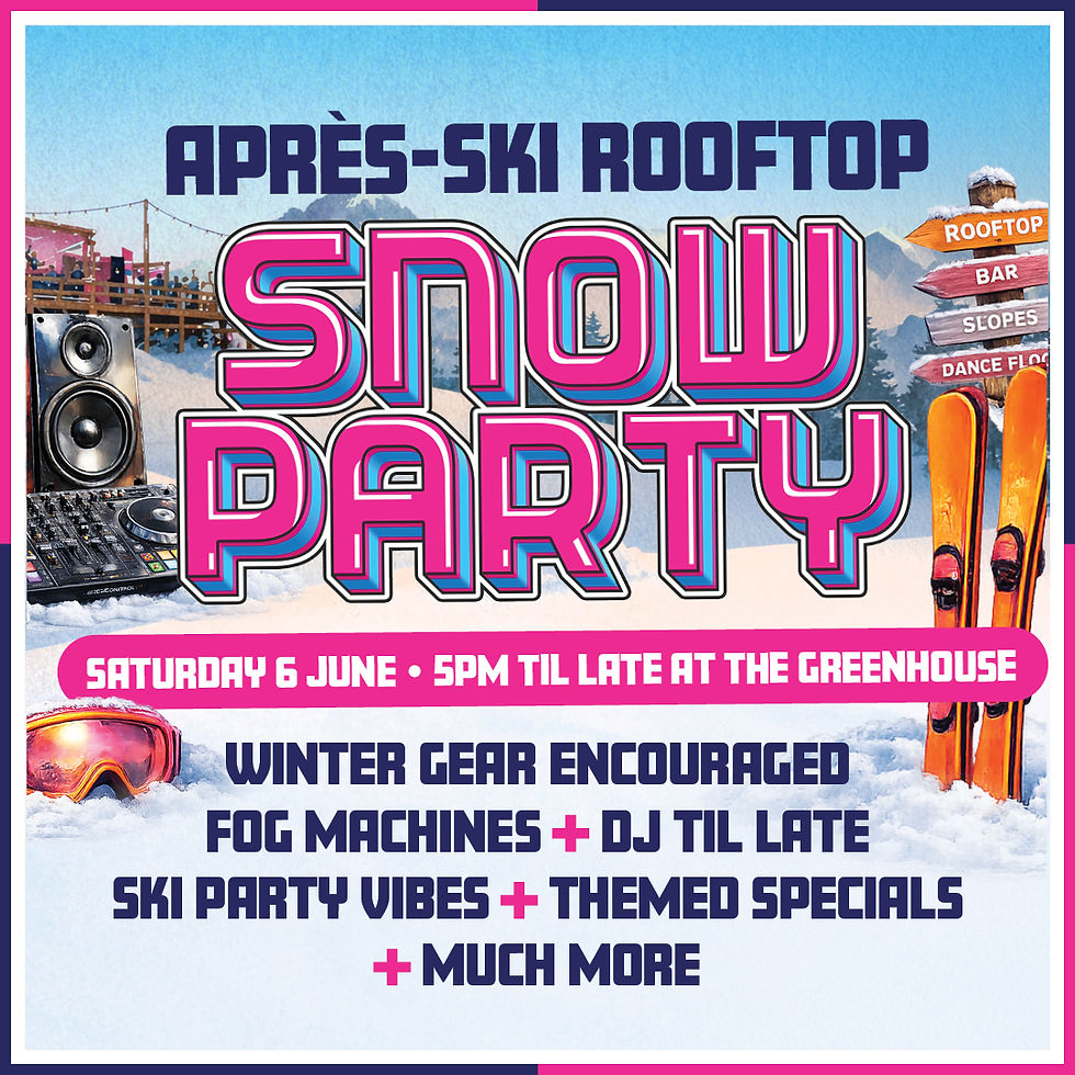 Après-SKi Rooftop Snow Party