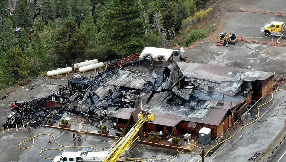 Mount Charleston Lodge Fire