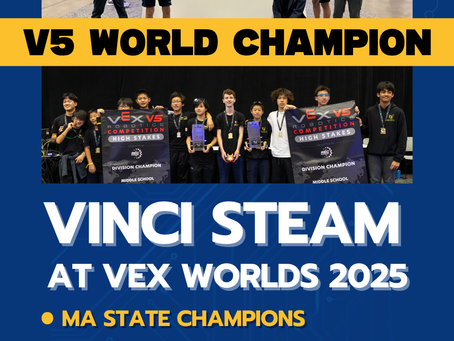 Global Stage, Vinci Pride — Vinci STEAM Dominates VEX Worlds