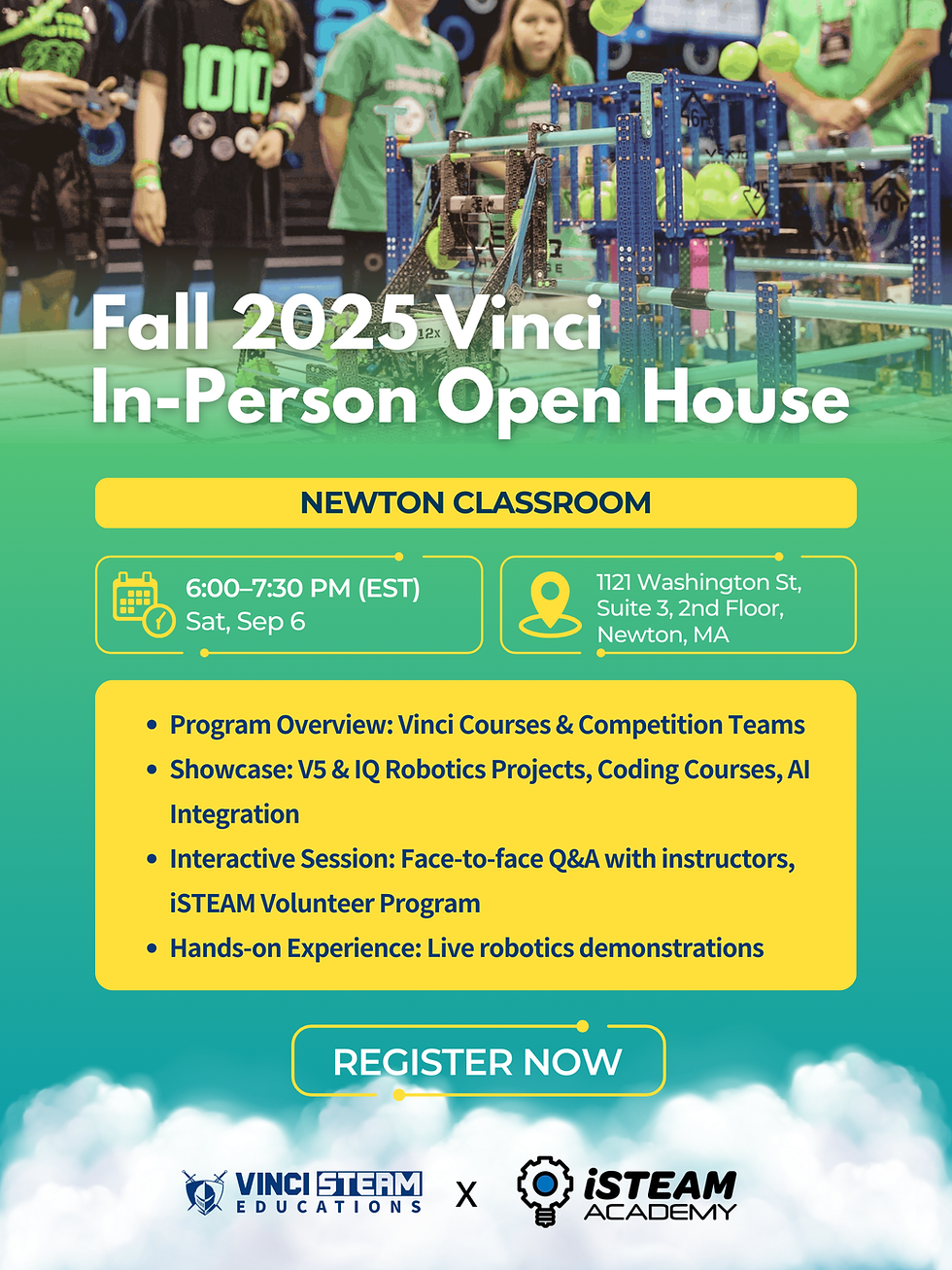Future STEMer Kickoff: Robotics & AI Competitions & Volunteering