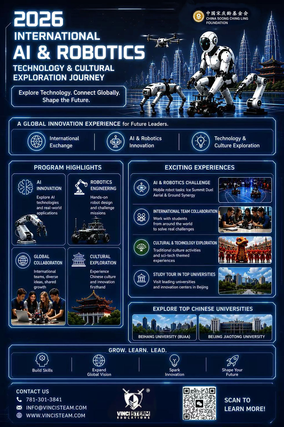 International AI & Robotics Technology & Cultural Exploration Journey