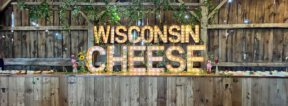 wisconsin cheese sign