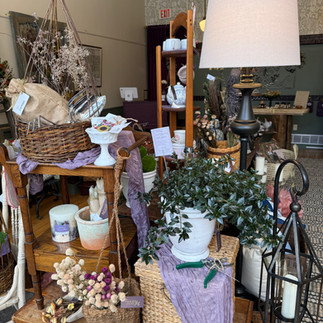 Inside of Violet Fig MIneral POint