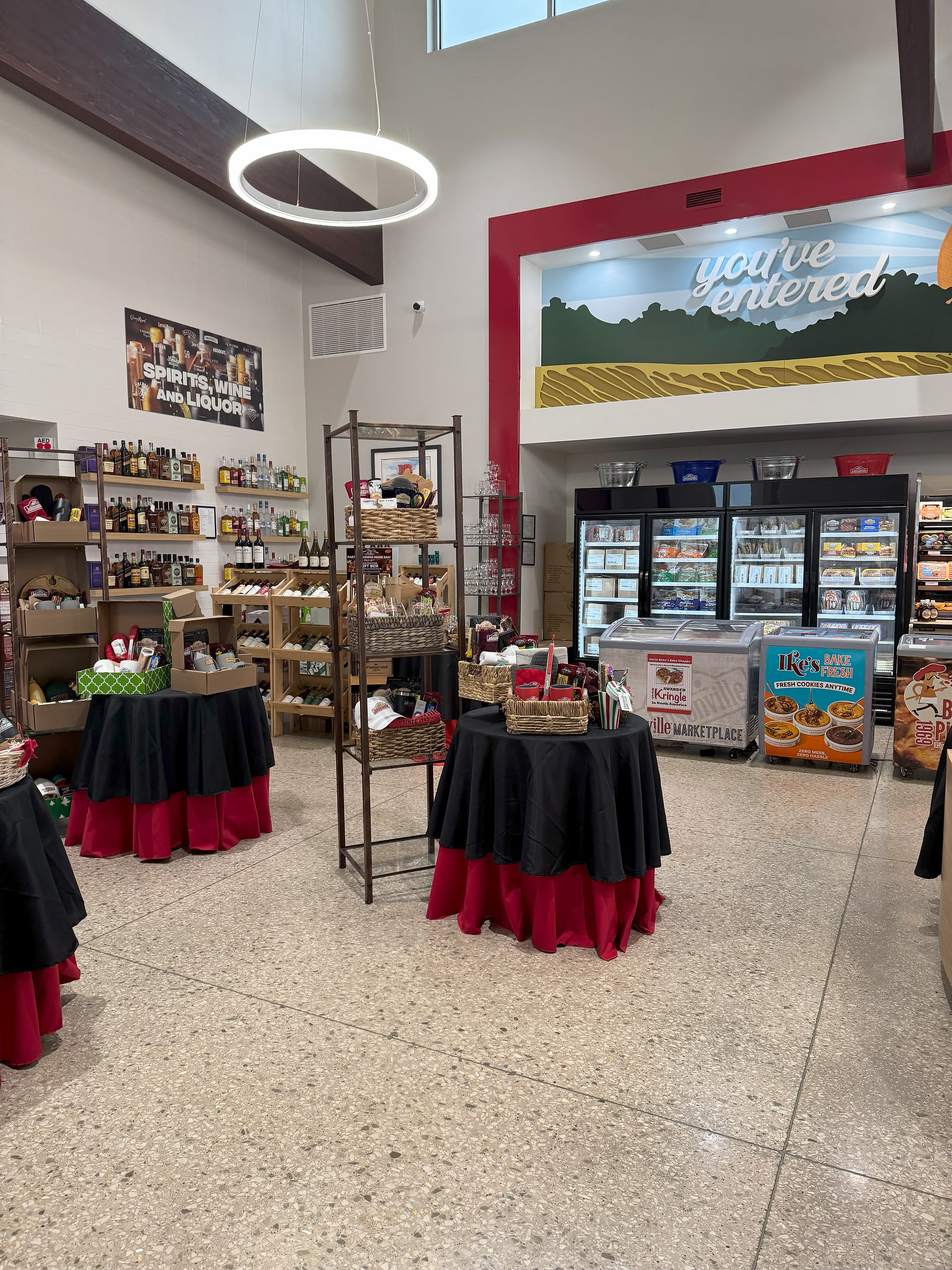 inside johnsonville marketplace