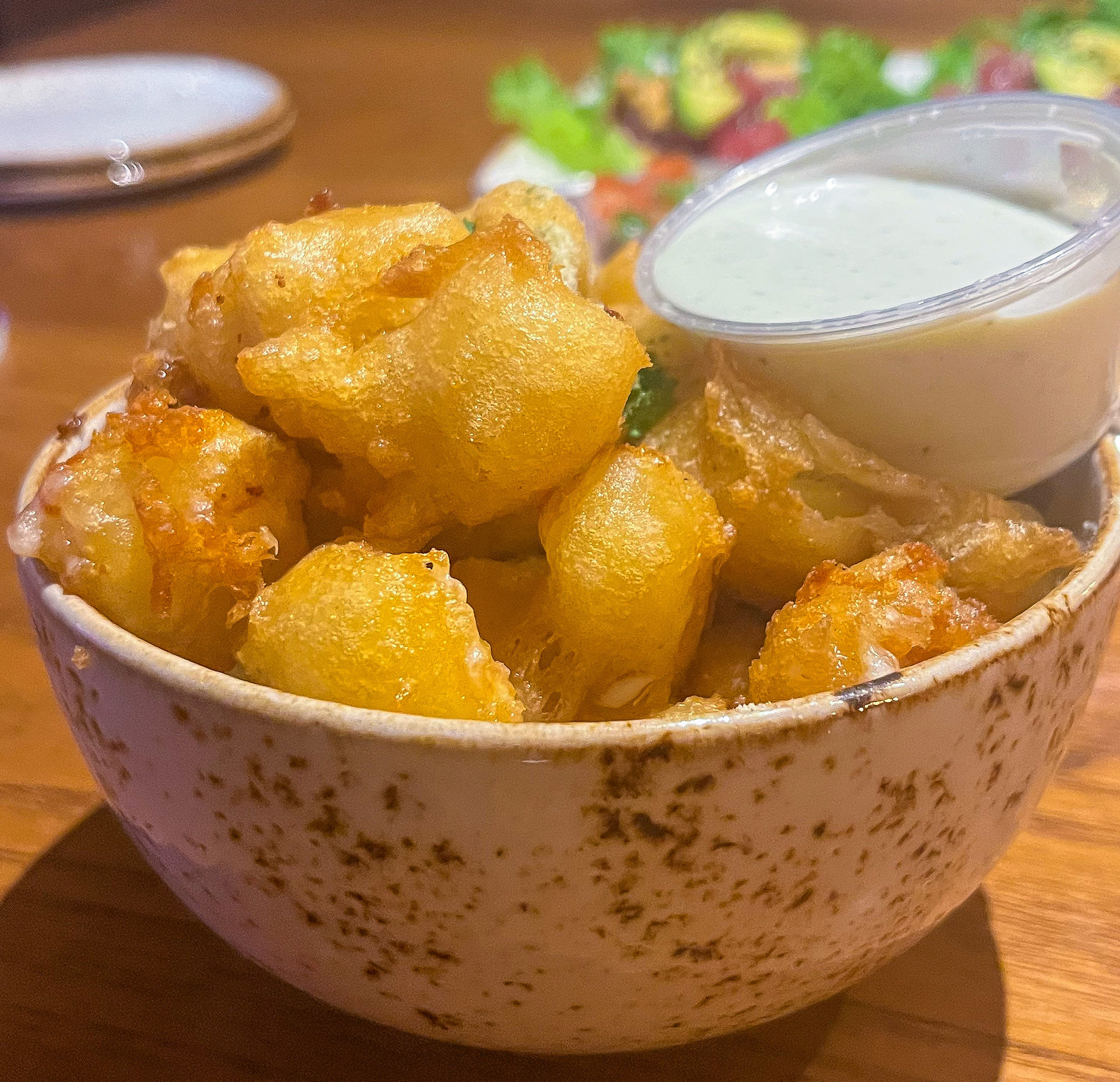 deep fried cheese curds with ranch dressing b-lux wisconsin dells wisconsin