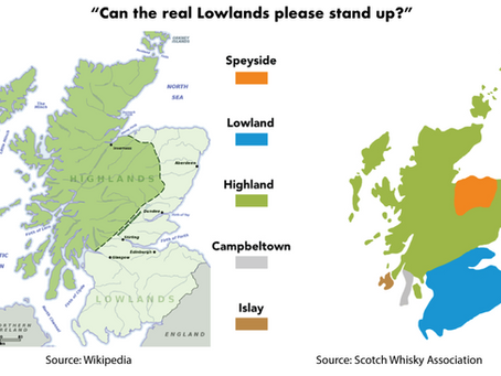 Was Speyside originally part of the Highlands.. or Lowlands?  