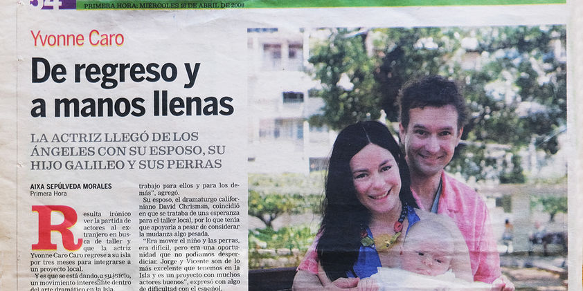 Yvonne Caro returns with her hands full