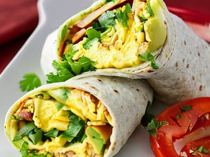 Ani's Breakfast Burrito Wrap 