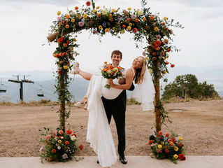 Sean & Anna's Fall Wedding at Four Points Lodge