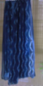 Thumbnail: Cotton Muslin Indigo Blue Tie Dyed Dupatta
